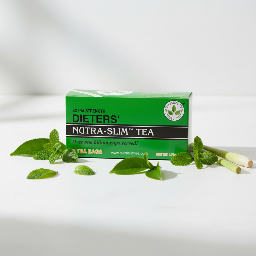 Nutra-Slim Extra Strength Dieters' Tea lifestyle photo